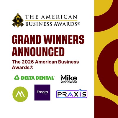Grand Stevie® Award Winners Announced in 2026 American Business Awards®