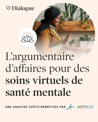 Une étude révèle que les soins virtuels de santé mentale financés par l'employeur pourraient faire économiser 22 milliards de dollars par année au Canada