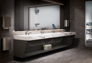 Chicago Faucets Introduces High-Traffic Touchless Faucet and Multi-Feed Soap System at AAAE Conference