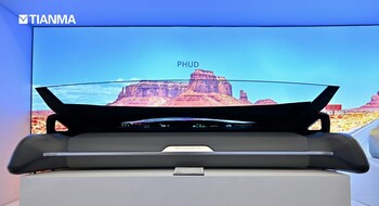 43.7" TIANMA Ultra-wide IRIS HUD