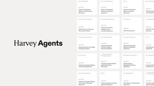 Built by Lawyers, Tailored by You: Harvey Launches Purpose-Built Legal Agents Across Every Major Practice Area