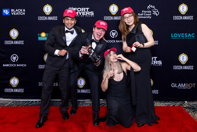 Celebrating innovation—GALY team at the Edison Awards Gala after receiving Silver recognition
