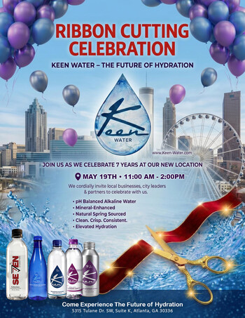 Keen Water 7 Year Celebration Ribbon Cutting