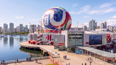Science World design - front view (CNW Group/Destination Vancouver)