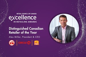 Alimentation Couche-Tard's Alex Miller Named Distinguished Canadian Retailer of the Year by Retail Council of Canada