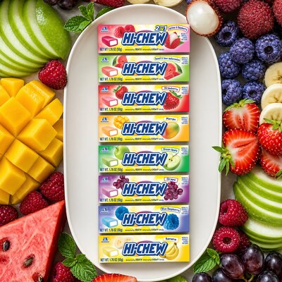 HI-CHEW also debuts a vibrant packaging refresh across the full stick portfolio.