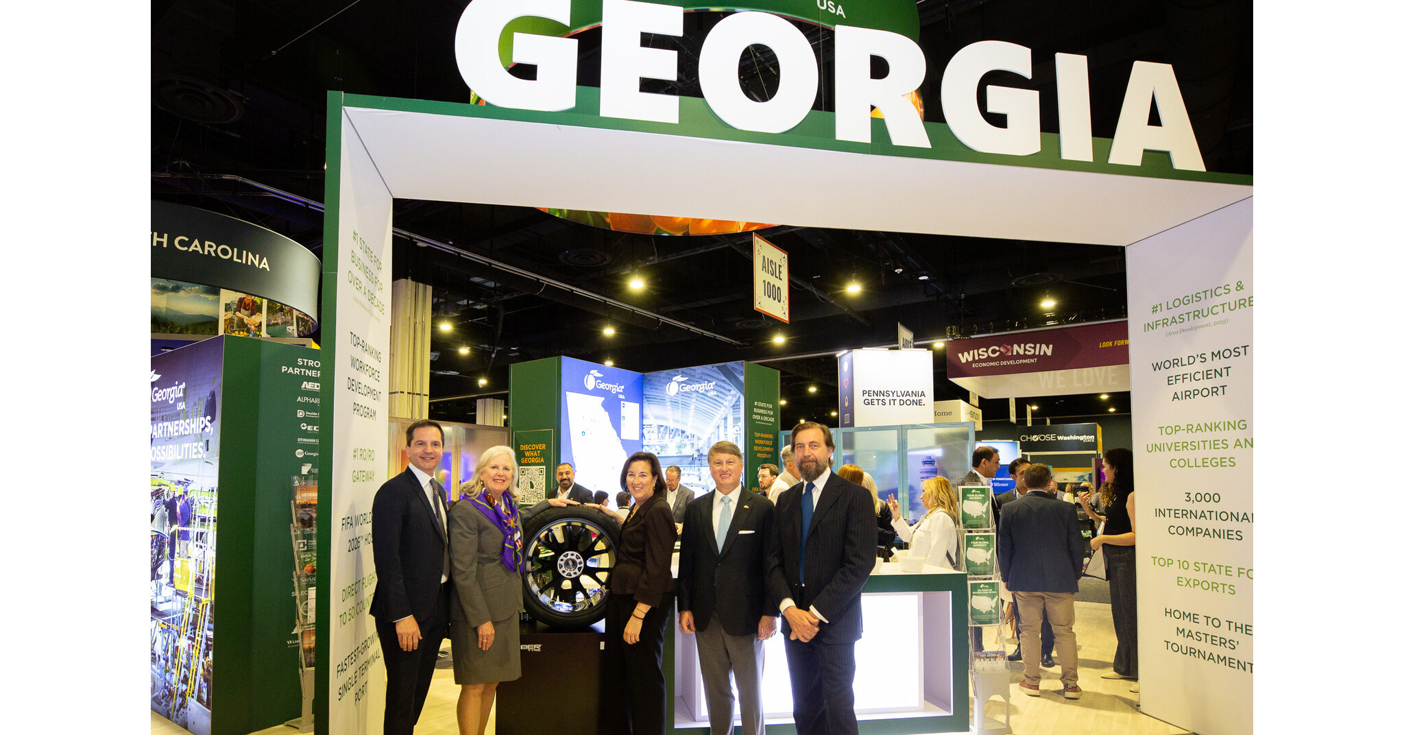 PIRELLI WILL START CYBER&trade; TYRE PRODUCTION IN GEORGIA UNDERLINING THE STRATEGIC IMPORTANCE OF THE U.S. MARKET
