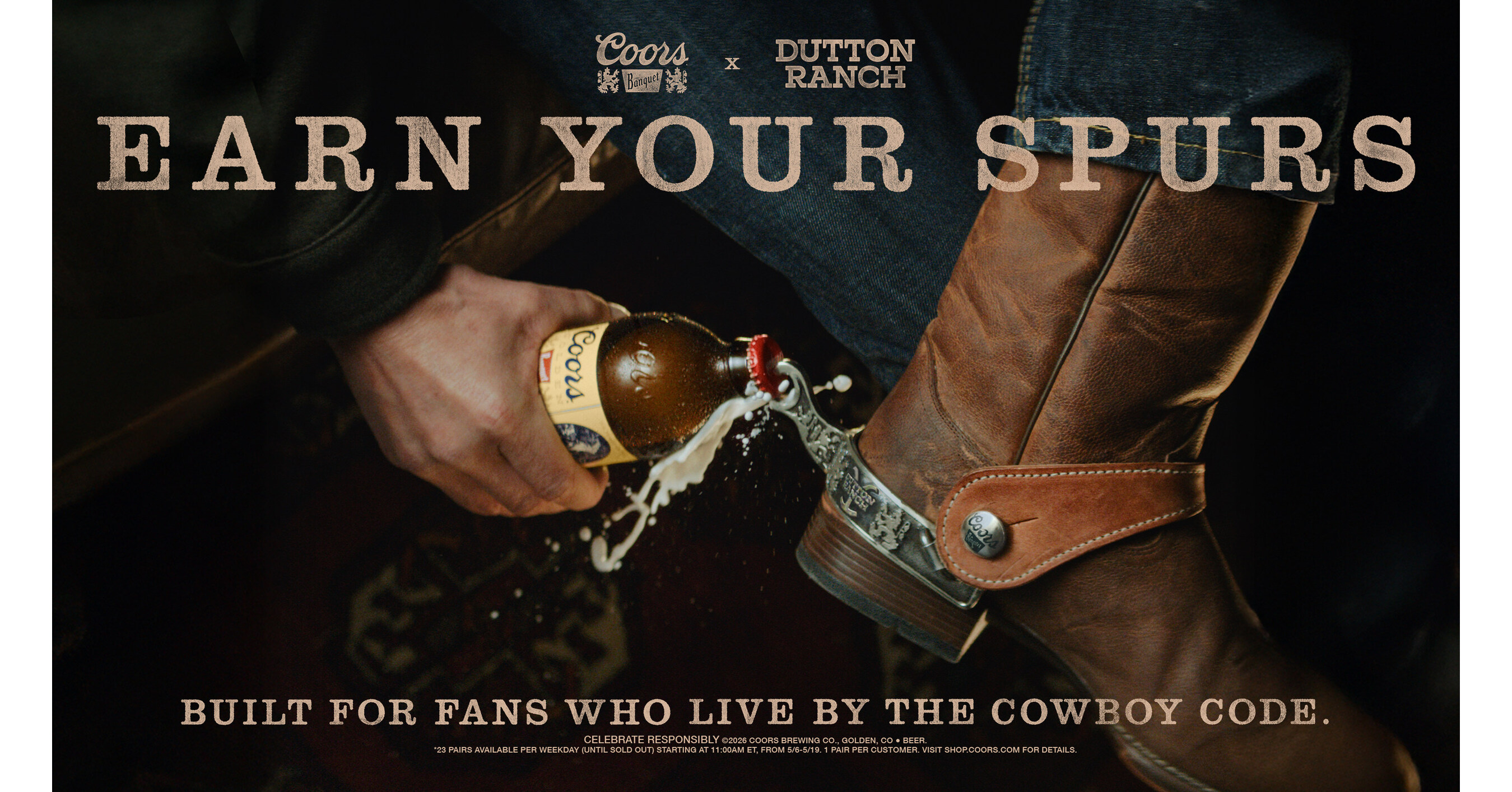 Coors Banquet Invites Fans to Earn Their Spurs Ahead of Highly ...