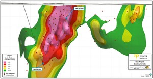 Lion Zone Delivers Second Best Intersection Ever As Power Metallic intercepts 22.00 Meters of 11.46% CuEqRec¹ in Hole 26-095