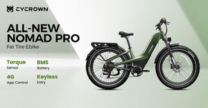 CYCROWN Launches Nomad Pro Smart All-Terrain Fat Tire E-bike
