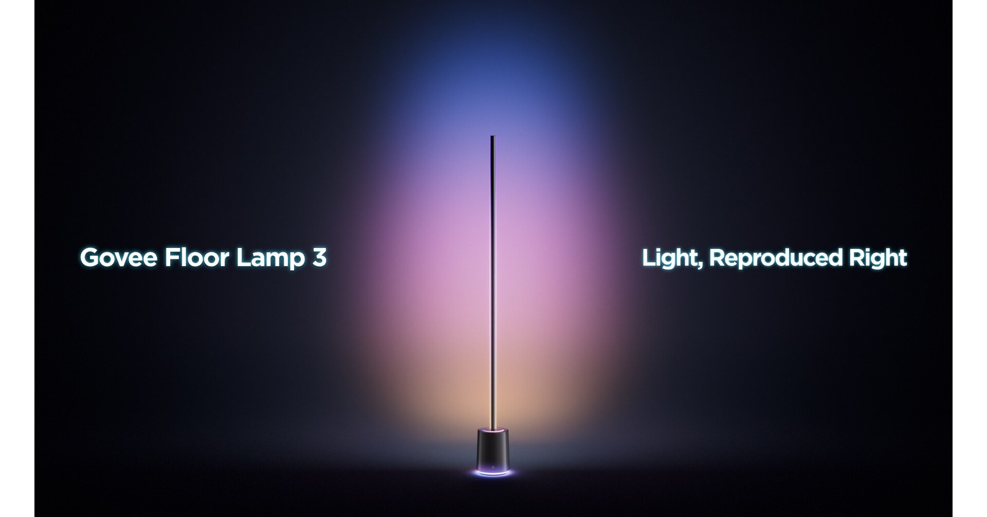 LuminBlend+ technology and smart floor lamp color accuracy