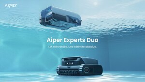 Aiper Experts Duo L'IA pour nettoyer votre piscine 24h/24 et 7j/7