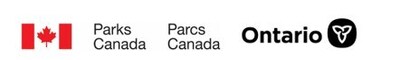 Logos of organizations participating in today's announcement. (CNW Group/Parks Canada (HQ))