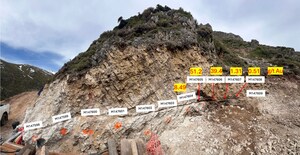 PAN GLOBAL REPORTS SURFACE HIGH-GRADE GOLD WITH 20.2 g/t OVER 5.0 METERS AT CÁRMENES PROJECT, SPAIN