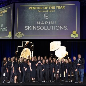 Marini SkinSolutions® Honored with Vendor of the Year Award at the 2026 Massage Envy National Summit in Las Vegas
