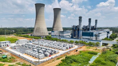 Pylontech’s 120MW/240MWh energy storage project in Jiangsu, China (PRNewsfoto/Pylontech)