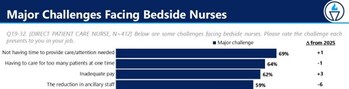 Major Challenges Facing Bedside Nurses