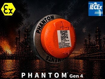 Phantom Gen4 brings accurate, wireless condition monitoring to hazardous environments