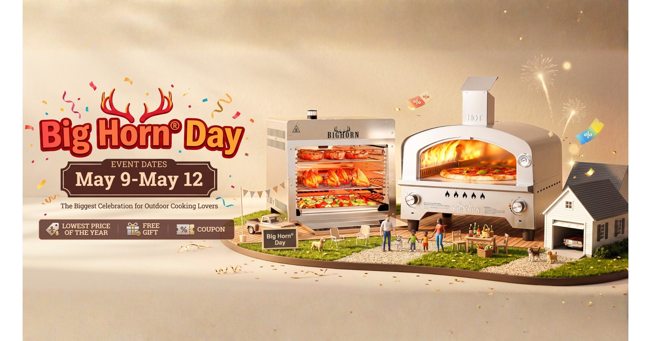 Big Horn Outdoors® Announces First-Ever Big Horn Day with Exclusive Savings on Outdoor Cooking Essentials?
