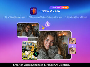 HitPaw VikPea V5.3.0 Launches with Video Beauty, New AI Generative Models, and Next-Gen Video Generators