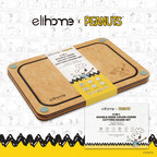 Elihome x Peanuts Collection includes sustainable cutting boards and kitchen tools.