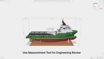VNTANA Enterprise 3D Viewer Measurement Tool Enables Easy Engineering Collaboration