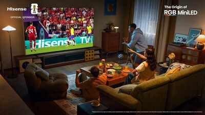 하이센스, 2026 FIFA 월드컵™ 캠페인 시작하며 '더 밝은 삶의 혁신'으로 팬들과의 거리 좁혀