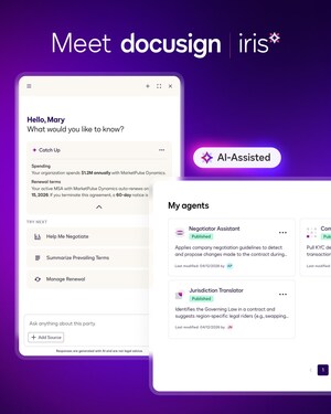 Docusign Announces Agentic Contract Workflows for In-House Legal Teams
