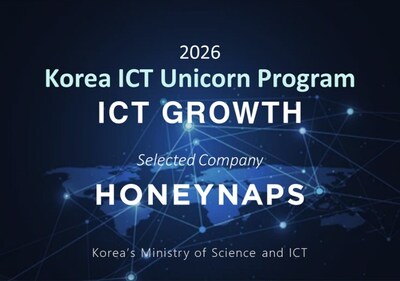 HoneyNaps Selected for Korea’s 2026 Global ICT Unicorn Program
