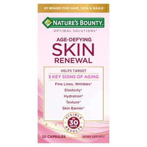 The Nature's Bounty® Brand Introduces New Age-Defying Skin Renewal Supplement for Daily Skin Care