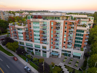 Ariel View of The Parkside Hotel & Spa (CNW Group/The Parkside Hotel & Spa)
