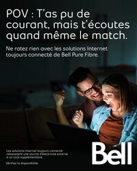 Les solutions Internet Toujours connecte (Groupe CNW/Bell Canada (MTL))