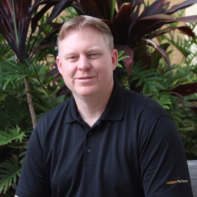 Lucas Koele, VP of Manufacturing at Golden Pet Brands.