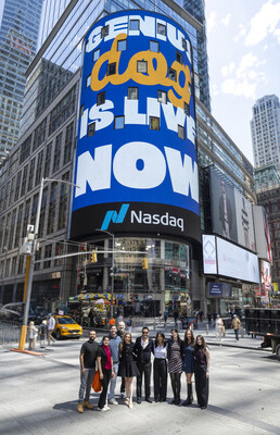Genius Dog at Nasdaq MarketSite