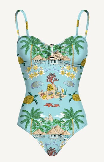 Women's Swimsuit from Vilebrequin's St. Regis Bora Bora Capsule Collection