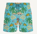 Swim Trunks from The St. Regis Bora Bora 20th Anniversary Capsule Collection by Vilebrequin