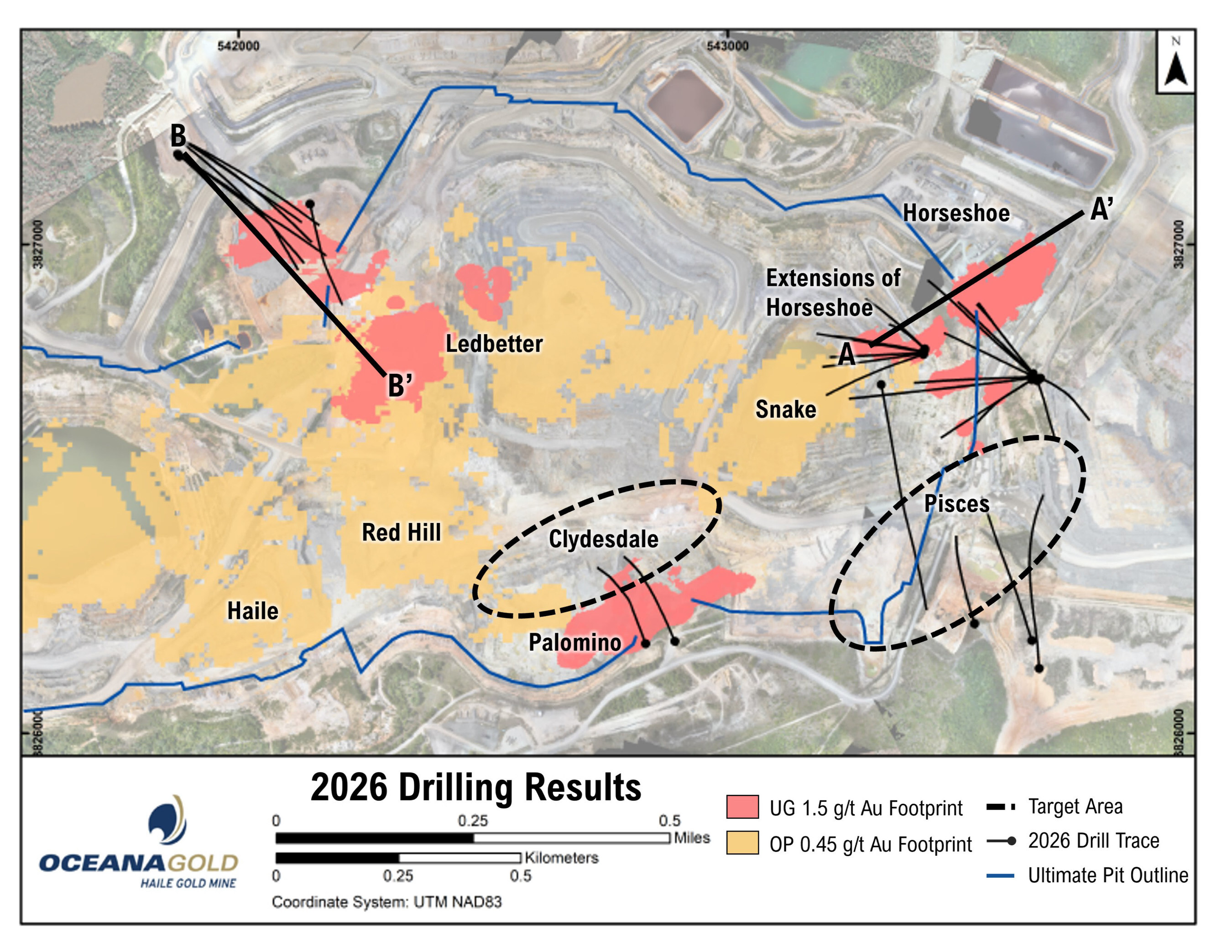 OceanaGold Announces Additional High-Grade Drill Results at Haile