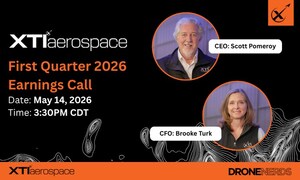 XTI Aerospace Schedules First Quarter 2026 Earnings Webcast