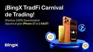 BingX lanza el TradFi Carnival: acceso a activos de finanzas tradicionales con comisiones cero y premios garantizados para toda Latinoamérica