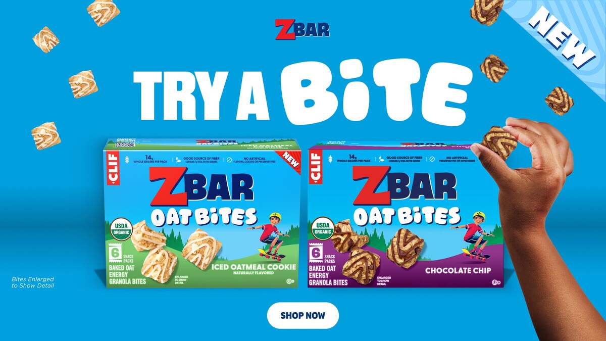 Clif Zbar Oat Bites Iced Oatmeal Cookie — product image