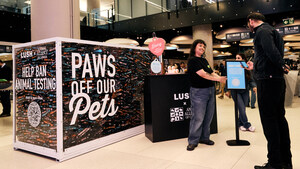 Lush Cosmetics and Animal Alliance of Canada Unite to End the Use of Dogs and Cats in Research