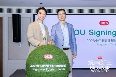 Kembara Luar Negara Beralih daripada Didorong Panduan kepada Berorientasikan Minat, Xiaohongshu Tandatangani MOU dengan Lembaga Pelancongan Singapura, Mulakan Babak Kerjasama Serba Baharu