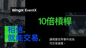 BingX 推出 EventX，將現實世界事件轉化為可交易資產