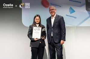 Ozelle、第4世代血液分析技術の革新が評価されGerman Innovation Award金賞を受賞