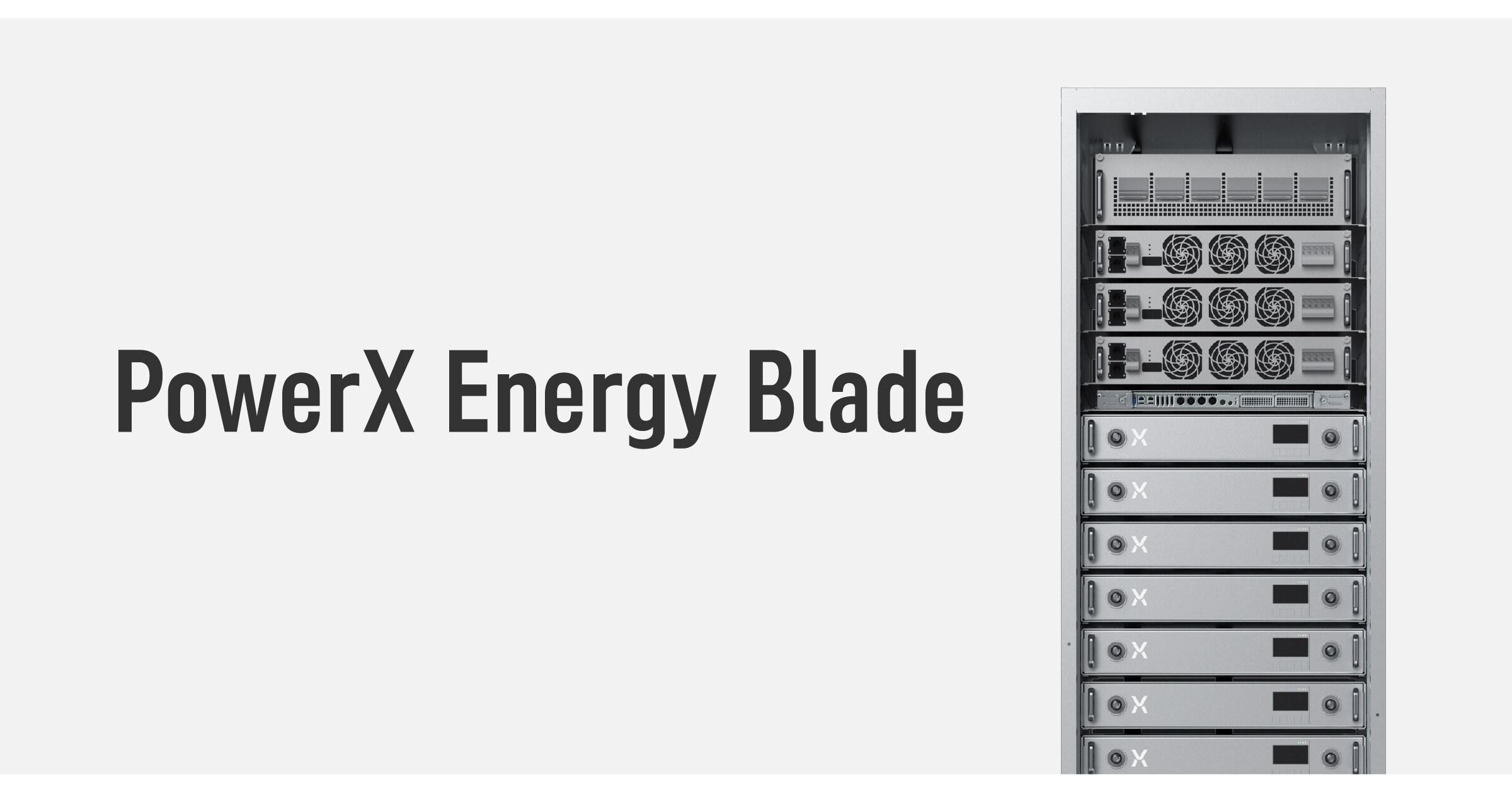 PowerX d&eacute;voile &laquo; PowerX Energy Blade &raquo;, un syst&egrave;me de stockage d&eacute;nergie par batterie mont&eacute; en rack pour les centres de donn&eacute;es