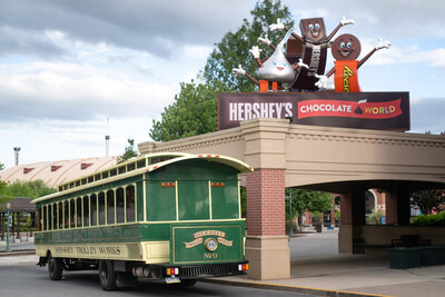 Hershey’s Chocolate World’s refreshed, family-friendly trolley ride rings its bell for the first time in 20 years. Hershey’s Chocolate World’s refreshed, family-friendly trolley ride rings its bell for the first time in 20 years.