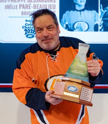 Jean-François Aubé remporte la coupe Antidote pour une deuxième fois