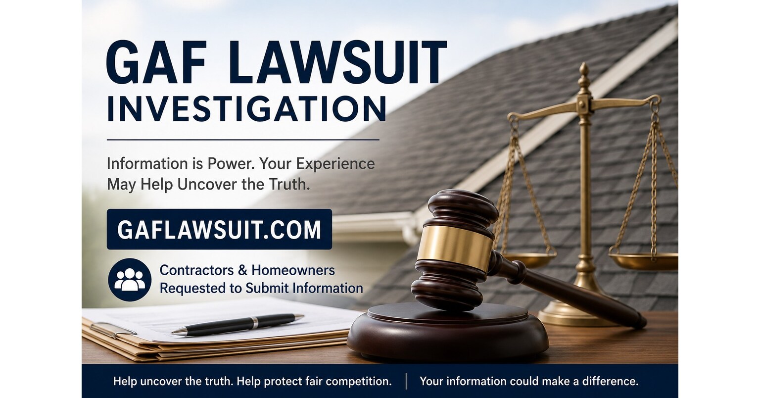 Lawsuit Filed Against GAF Alleging Anti-Competitive Pricing Practices ...