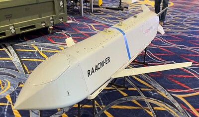CoAspire's GHOST cruise missile is a surface-launched variant of CoAspire's RAACM-Extended Range missile. GHOST has solid rocket motor that boosts the missile out of the container for the LCCM program.