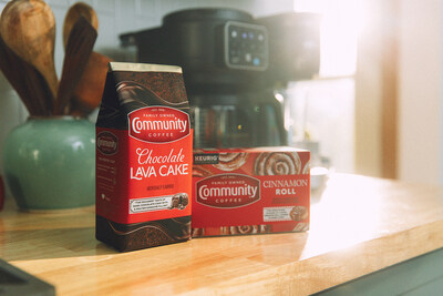 Community Coffee Launches Chocolate Lava Cake and Cinnamon Roll